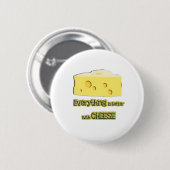 kaas heeft alles bij zich ronde button 5,7 cm (Voorkant /achterkant)