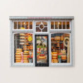 Kaas in Amsterdam. Jigzaag Puzzle Legpuzzel (Horizontaal)