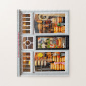 Kaas in Amsterdam. Jigzaag Puzzle Legpuzzel (Verticaal)