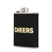 Kaas in de markeringskolf heupfles (Links)