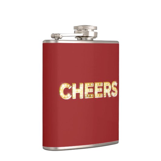 Kaas in de  markttentaallichtfles in rood heupfles (Rechts)