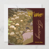 Kaas in de wijnfeestdag CUSTOMIZE Kaart (Voorkant)