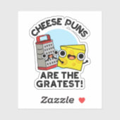 Kaas is de geringste klankkast. sticker (Vel)