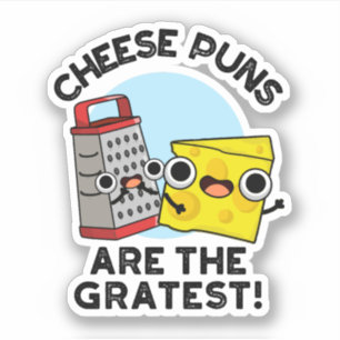 Kaas is de geringste klankkast. sticker