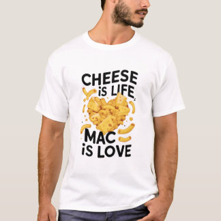 Kaas is Leven, Mac is Liefde T-shirt