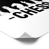 Kaas - Kalm houden en schaak afspelen Poster (Hoek)