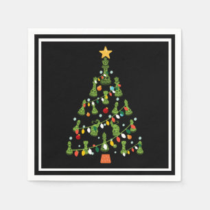 Kaas kerstboom - Koningin Koningin Knight Rook Servet
