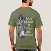 Kaas lekkernijen t-shirt (Achterkant)