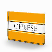 KAAS Leuk Helder Gouden Gele Witte Strepen Fotoblokken (Rechts)