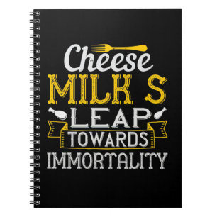 Kaas Melk'S Sprong Naar Onsterfelijkheid Notitieboek