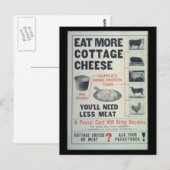 Kaas met geit —  briefkaart (Voorkant / Achterkant)