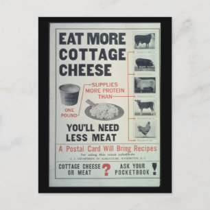 Kaas met geit —  briefkaart