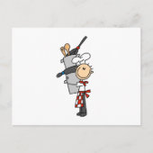 Kaas met potten en blikken briefkaart (Voorkant)