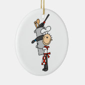 Kaas met potten en blikken keramisch ornament (Rechts)