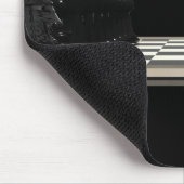 Kaas met schaakstukken: Mousepad Muismat (Hoek)