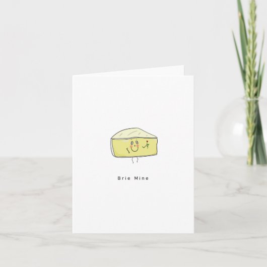 Kaas Mijn Valentijnskaart Kaart (Voorkant)