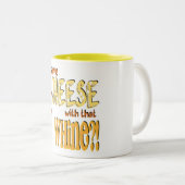 Kaas — Mok met twee toonsoorten (Voorkant rechts)