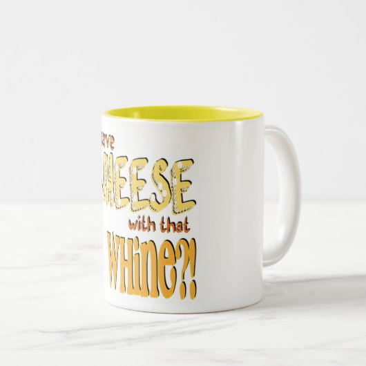 Kaas — Mok met twee toonsoorten (Voorkant rechts)