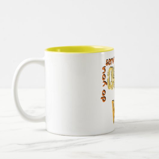 Kaas — Mok met twee toonsoorten (Links)