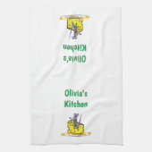 Kaas Mouse Crackers Mice Kitchen Hand Towel Theedoek (Verticaal)