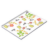 Kaas Muis Bloem Notebook Notitieboek (Linkerzijde)