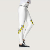Kaas Muis Geweldige Workout Witte Leggingen  Leggings (Rechts)