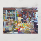 Kaas, olijven en noten briefkaart (Voorkant)