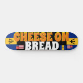 KAAS OP BROOD JMT BARB 7 3/4" Skateboard Deck (Horizontaal)