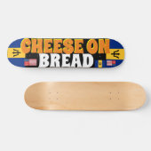 KAAS OP BROOD JMT BARB 7 3/4" Skateboard Deck (Horizontaal)