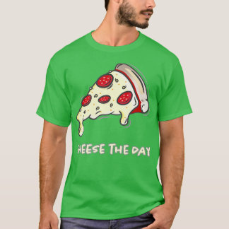 Kaas op de dag dat Pizza de dag van Pizza T-shirt