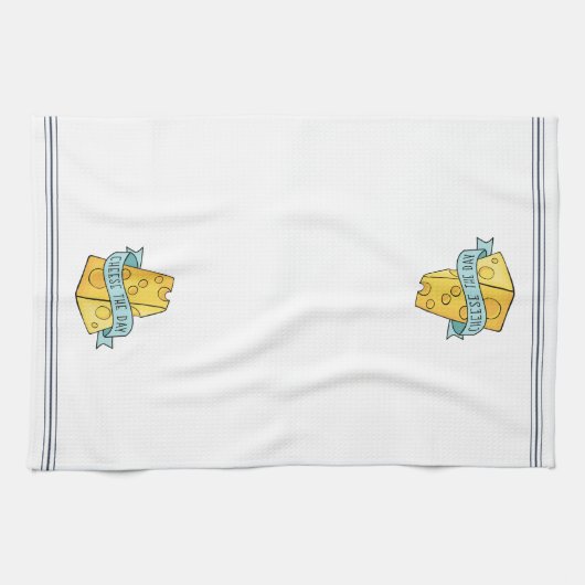 Kaas op de dag van de gier theedoek (Horizontaal)