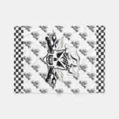 Kaas op de huid en op de huid fleece deken (Voorkant (Horizontaal))