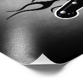 Kaas op de huid en op de huid foto afdruk (Hoek)