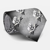 Kaas op de huid en op de huid stropdas (Opgerold)