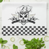 Kaas op de schedel en op de mond 2 theedoek (Gevouwen)