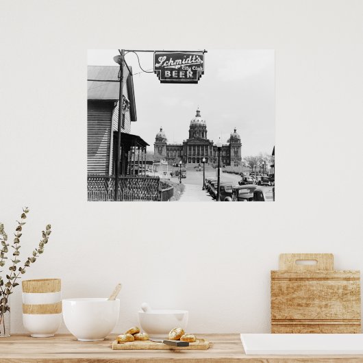 Kaas op het hoofdkwartier: 1940 poster (Keuken)