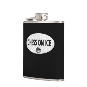 Kaas op ijskerkolf heupfles (Links)