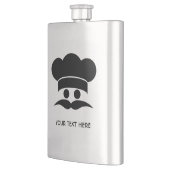 Kaas op maat heupfles (Links)