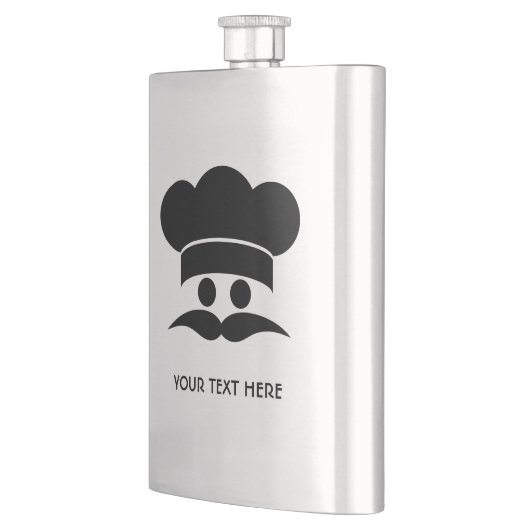 Kaas op maat heupfles (Links)