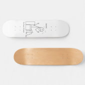 kaas persoonlijk skateboard (Horizontaal)