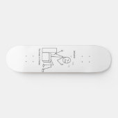 kaas persoonlijk skateboard (Horizontaal)