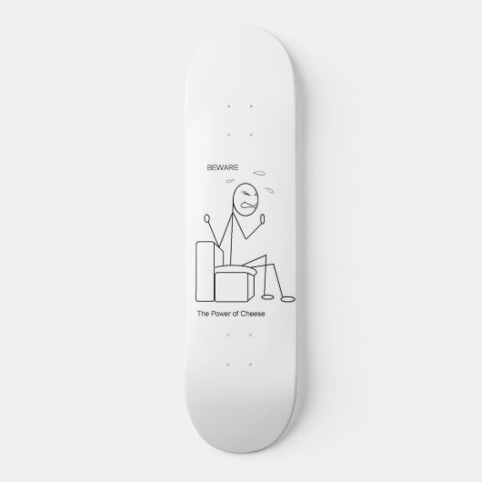 kaas persoonlijk skateboard (Voorkant)