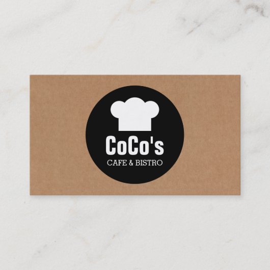 Kaas Pet Circle - Kartonnen doos Visitekaartje (Voorkant)