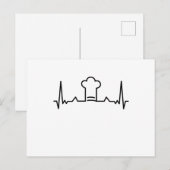 Kaas pet Koken - Kabeljauw voor voedsel Briefkaart (Voorkant / Achterkant)