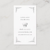 Kaas Pet Kweekdieren Visitekaartjes (Achterkant)