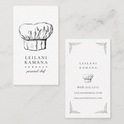 Kaas Pet Kweekdieren Visitekaartjes (Voorkant / Achterkant)