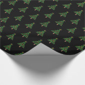 Kaas Piece-kerstboom Cadeaupapier (Hoek)