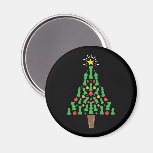 Kaas Piece-kerstboom Magneet (Voorkant / Achterkant)