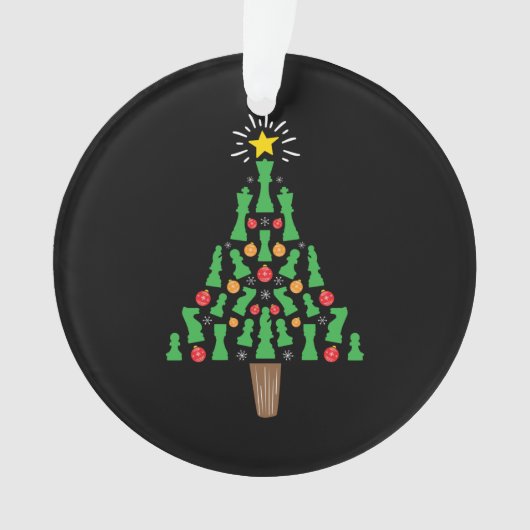 Kaas Piece-kerstboom Ornament (voorkant)