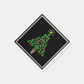 Kaas Piece-kerstboom Servet (Hoek)